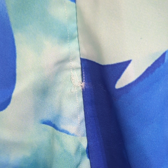 Blue Floral Dress - Picture 15 of 16